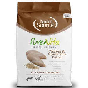 PureVita Chicken & Brown Rice Dry Dog Food