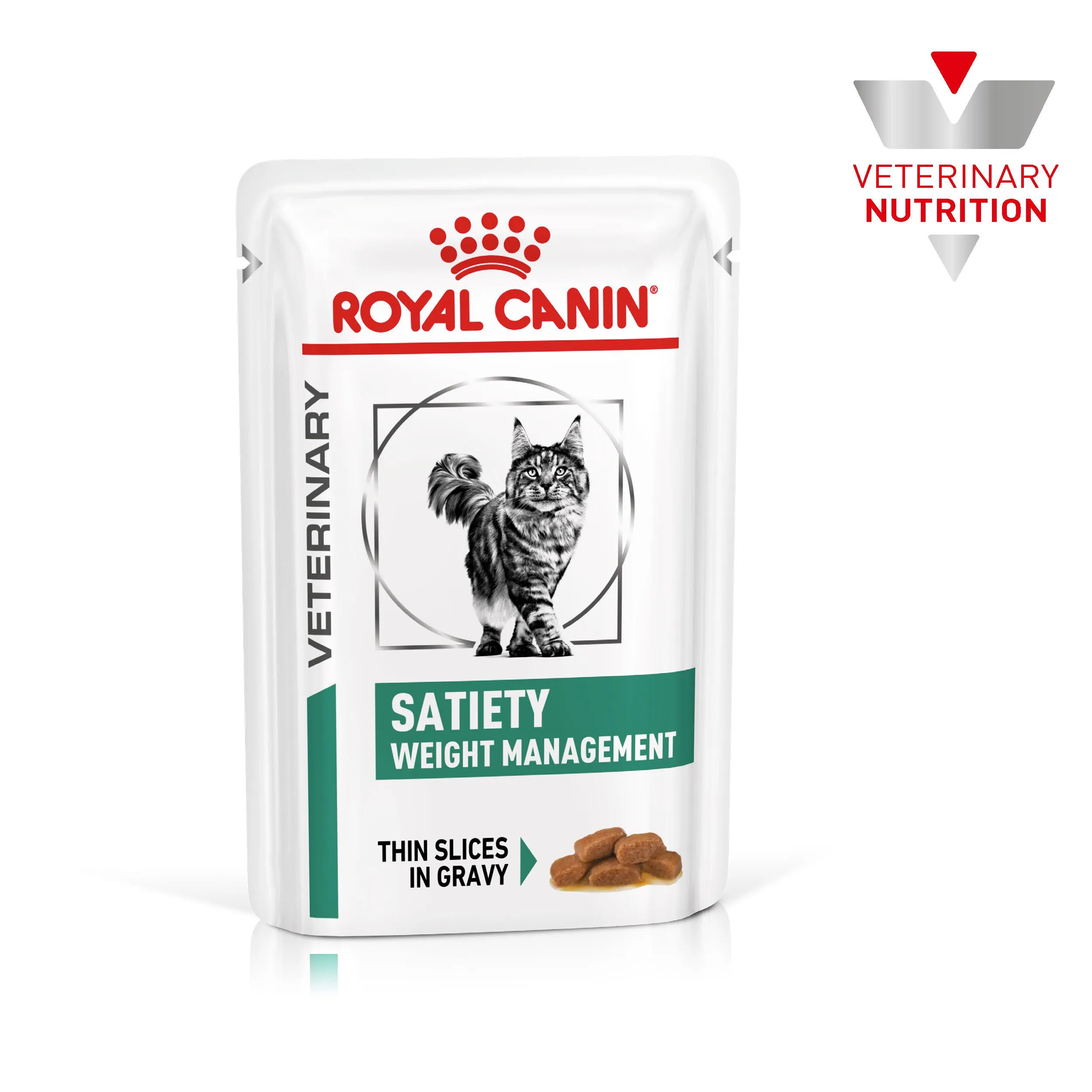 Royal Canin Veterinary Diet Satiety Adult Wet Cat Food 85g x 12