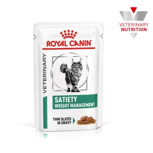 Royal Canin Veterinary Diet Satiety Adult Wet Cat Food 85g x 12