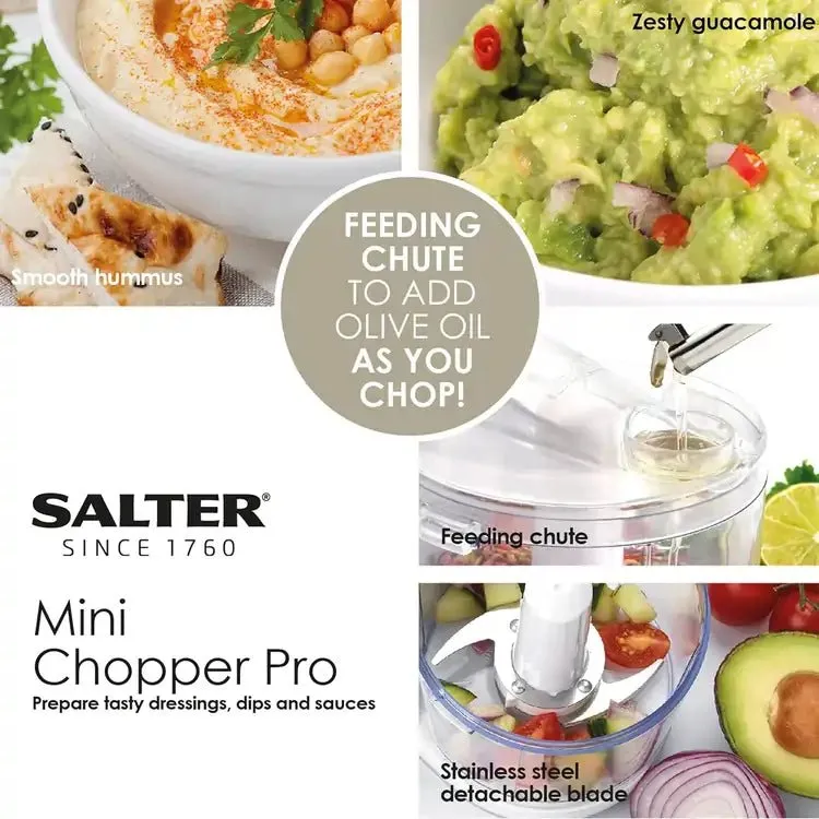 Salter EK2182 150W Electric Mini Food Chopper Pro