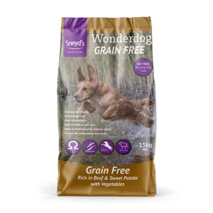 Sneyds Wonderdog Grain Free Beef & Sweet Potato 15kg