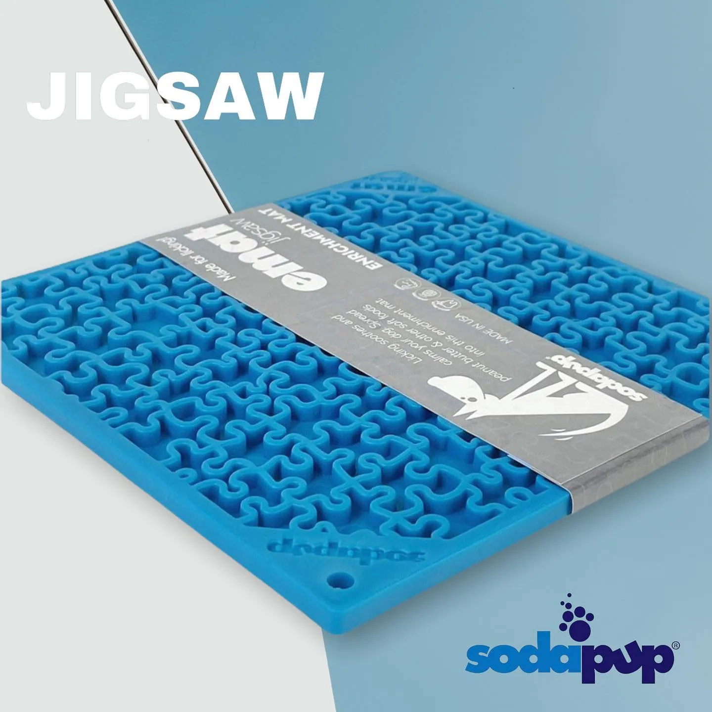 SP Enrichment Lick Mat - Jigsaw