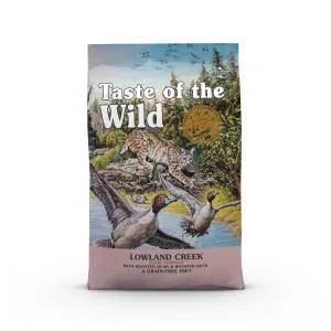 Taste of the Wild Cat Lowland Creek Quail and Duck Dry Food 2kg