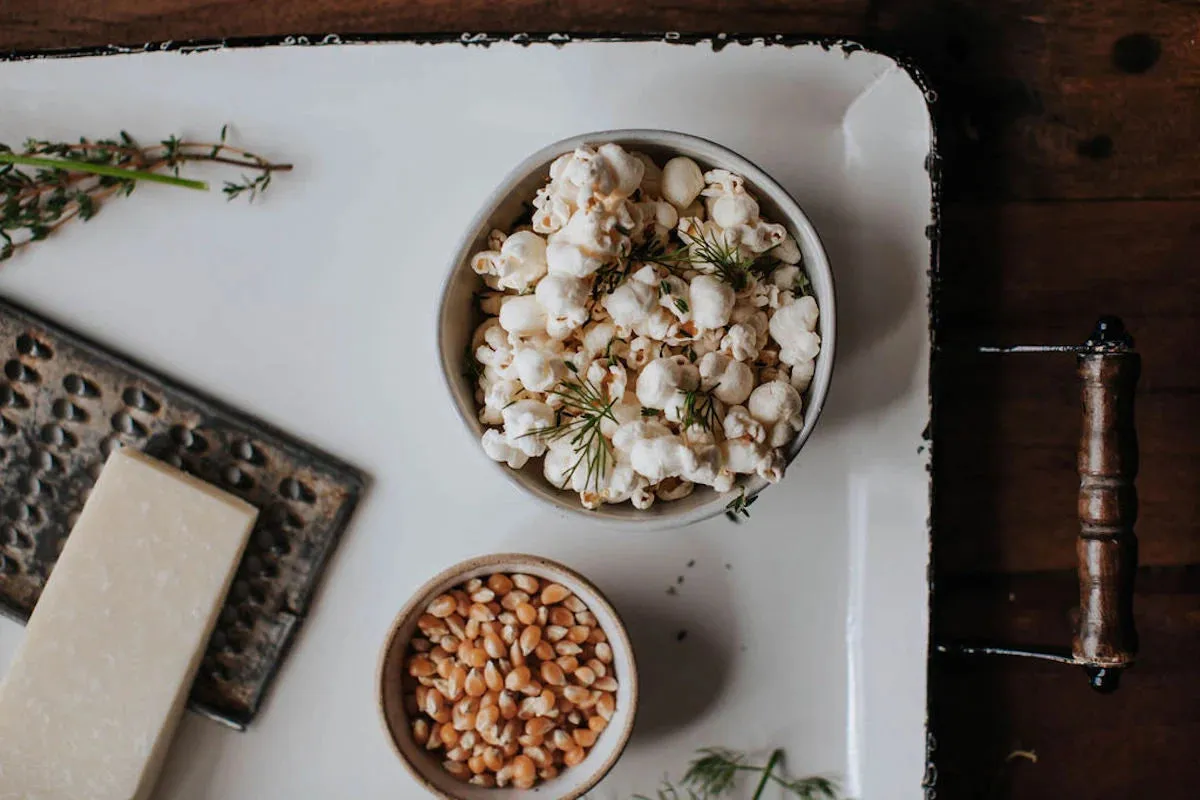 The Microwavable Popcorn On The Cob