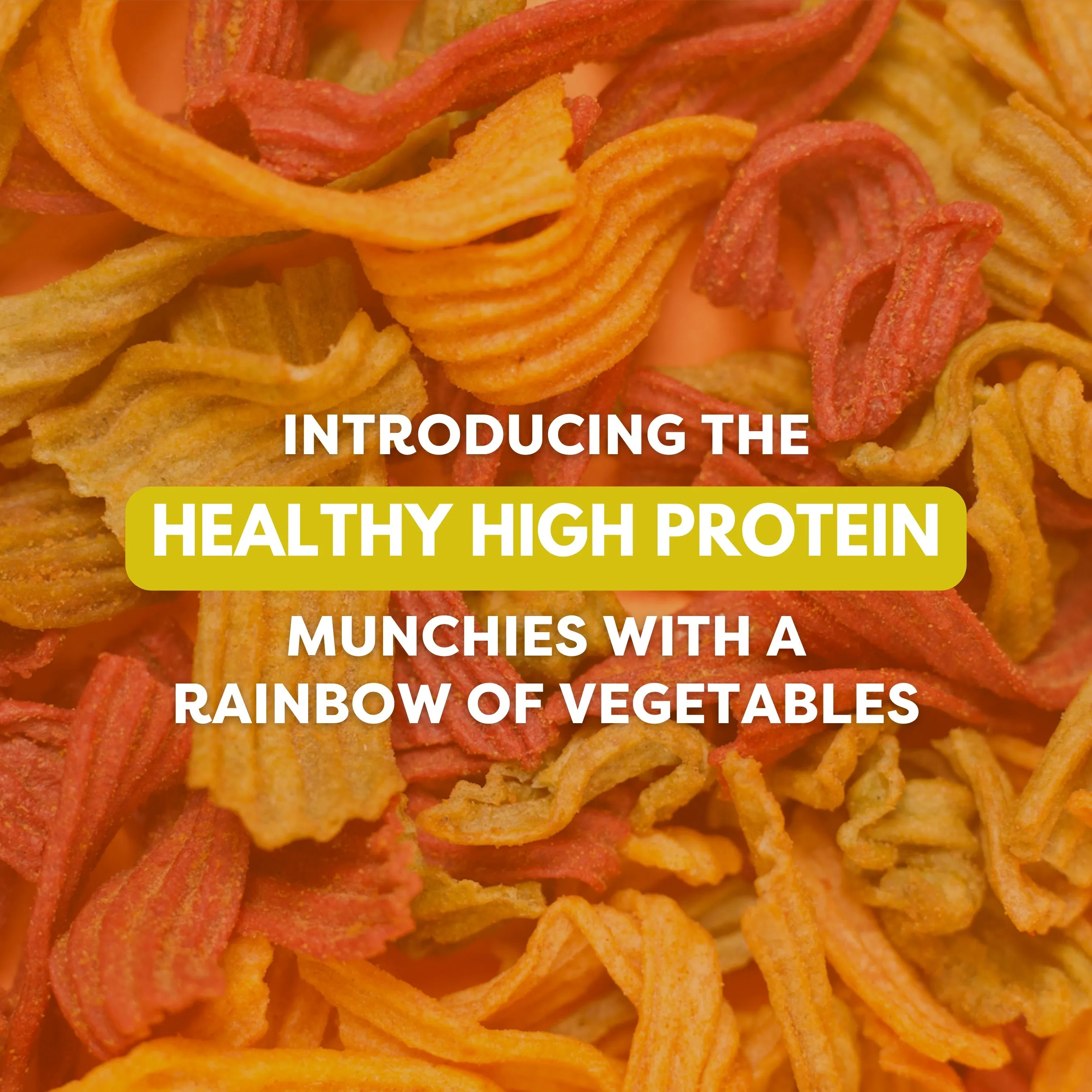 Troovy The Healthy Protein Munchies- Rainbow of Real Veggies