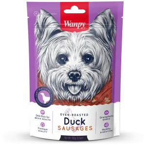 Wanpy Dog Oven-Roasted Duck Sausages 100g