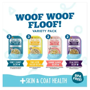 Weruva Meals N More Woof Woof Floof Variety Pack Dog Food 10 pack