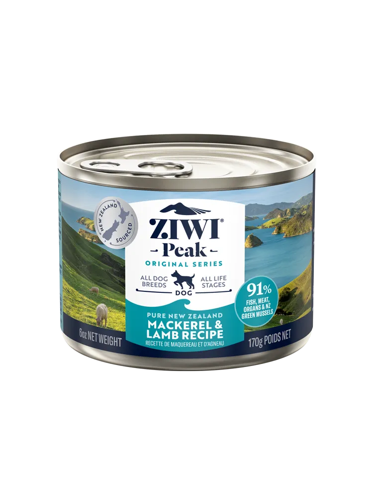 Ziwi Peak Dog Can Food Mackerel & Lamb