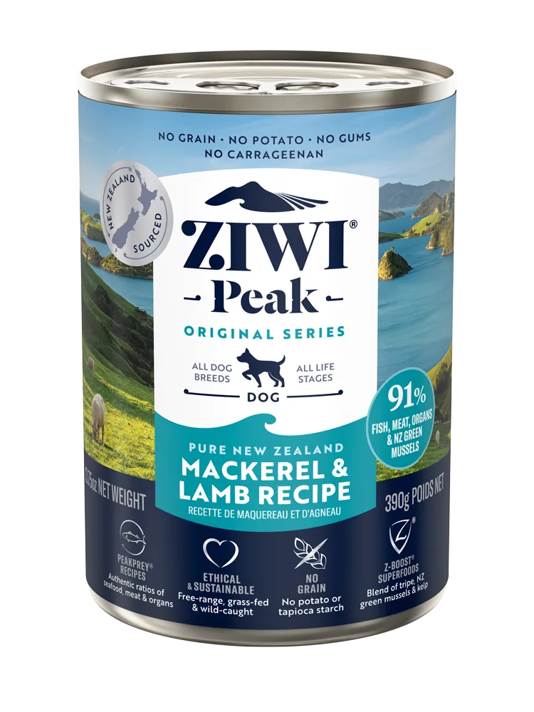 Ziwi Peak Dog Can Food Mackerel & Lamb